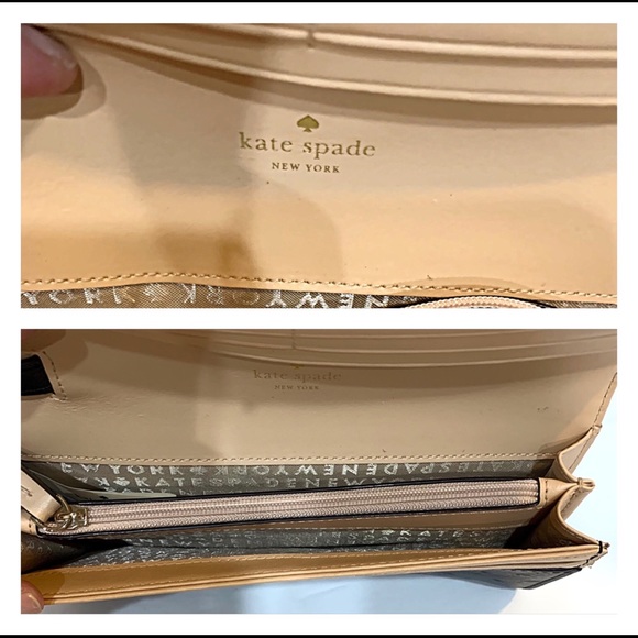 Kate Spade Black Valencia Road Mara Wallet / Wristlet - Picture 11 of 15